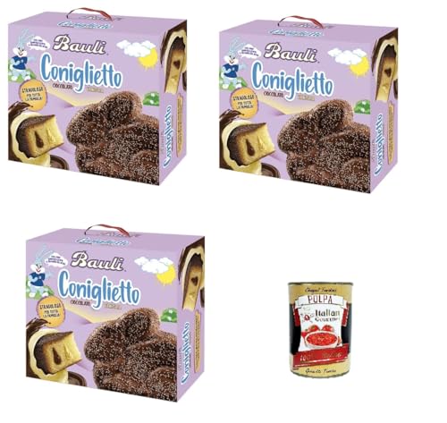 Bauli Coniglietto Cioccolato & Vaniglia stragoloso per tutta la famiglia Chocolate & Vanilla Extravaganza Hase für die ganze Familie 3x650 g + Italian Gourmet polpa 400g Bauli Coniglietto Cioccolato & Vaniglia stragoloso per tutta la famiglia Chocolate & Vanilla Extravaganza Hase für die ganze Familie 3x650 g + Italian Gourmet polpa 400g von Italian Gourmet E.R.