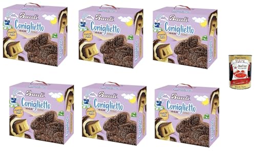 Bauli Coniglietto Cioccolato & Vaniglia stragoloso per tutta la famiglia Chocolate & Vanilla Extravaganza Hase für die ganze Familie 6x650 g + Italian Gourmet polpa 400g Bauli Coniglietto Cioccolato & Vaniglia stragoloso per tutta la famiglia Chocolate & Vanilla Extravaganza Hase für die ganze Familie 6x650 g + Italian Gourmet polpa 400g von Italian Gourmet E.R.