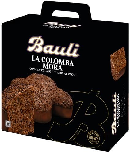 Bauli La Colomba Mora Die schwarze Colomba Mit Schokoladen- und Kakaoglasur 700gr + Italian Gourmet polpa 400g von Italian Gourmet E.R.
