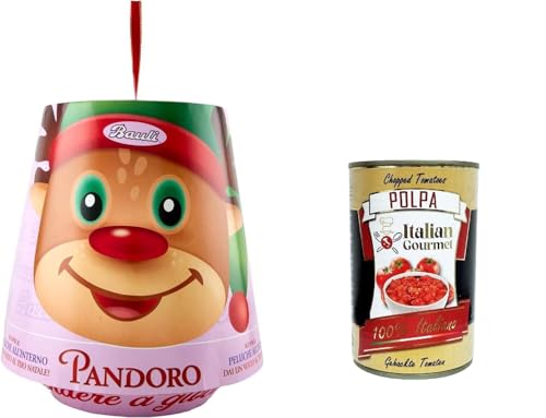 Bauli Pandoro Classico Mascherato con Peluche a Sorpresa Classic Masked mit Überraschungsplüsch 500g+ Italian Gourmet polpa 400g Bauli Pandoro Classico Mascherato con Peluche a Sorpresa Classic Masked mit Überraschungsplüsch 500g+ Italian Gourmet polpa 400g von Italian Gourmet E.R.