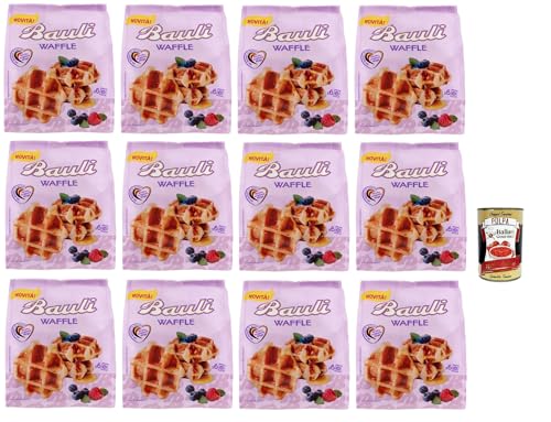 Bauli Waffle morbida Cialda con Croccante Zucchero Perlato, Weiche Waffel mit knusprigem Perlzucker 12x 210g + Italian Gourmet polpa 400g Bauli Waffle morbida Cialda con Croccante Zucchero Perlato, Weiche Waffel mit knusprigem Perlzucker 12x 210g + Italian Gourmet polpa 400g von Italian Gourmet E.R.