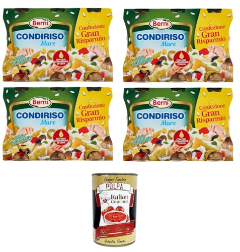 Berni Condiriso Di Mare Con Tonno Berni Seafood Condiriso mit Thunfisch und extra natives Olivenöl 12x 285gr + Italian Gourmet polpa 400g Berni Condiriso Di Mare Con Tonno Berni Seafood Condiriso mit Thunfisch und extra natives Olivenöl 12x 285gr + Italian Gourmet polpa 400g von Italian Gourmet E.R.