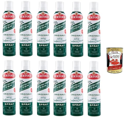 Bertolli Original Natives Olivenöl Extra Spray 12x 200 ml + Italian Gourmet polpa 400g Bertolli Original Natives Olivenöl Extra Spray 12x 200 ml + Italian Gourmet polpa 400g von Italian Gourmet E.R.