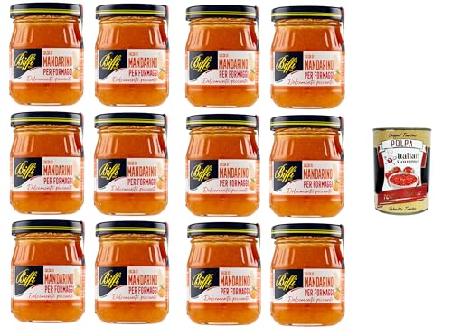 Biffi Salsa di mandarini per formaggi Mandarinensauce für Käse 12x100 gr+ Italian Gourmet polpa 400g Biffi Salsa di mandarini per formaggi Mandarinensauce für Käse 12x100 gr+ Italian Gourmet polpa 400g von Italian Gourmet E.R.