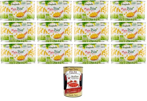 Bonduelle Mais cotto al vapore Gedämpfter Mais 12x300gr (2x150gr)+ Italian Gourmet polpa 400g von Italian Gourmet E.R.
