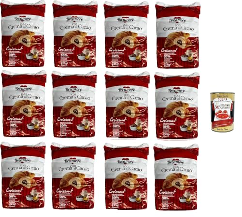 BreAmore Croissant Con crema al cacao Mit Kakaocreme 12x225gr + Italian Gourmet polpa 400g BreAmore Croissant Con crema al cacao Mit Kakaocreme 12x225gr + Italian Gourmet polpa 400g von Italian Gourmet E.R.