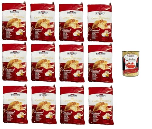 BreAmore Croissant con crema pasticcera mit Vanillesoße 12x 225gr + Italian Gourmet polpa 400g BreAmore Croissant con crema pasticcera mit Vanillesoße 12x 225gr + Italian Gourmet polpa 400g von Italian Gourmet E.R.