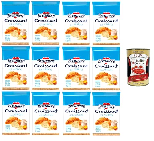 Breamore -Klassisches Croissant 12x 225gr + Italian Gourmet polpa 400g Breamore -Klassisches Croissant 12x 225gr + Italian Gourmet polpa 400g von Italian Gourmet E.R.