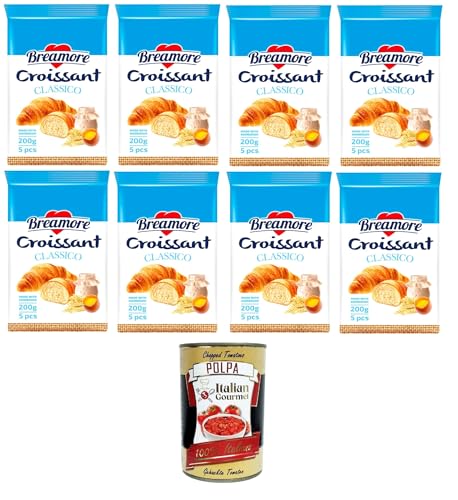 Breamore -Klassisches Croissant 8x 225gr + Italian Gourmet polpa 400g Breamore -Klassisches Croissant 8x 225gr + Italian Gourmet polpa 400g von Italian Gourmet E.R.