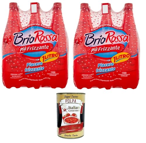 Brio Rossa Più Frizzante Gualdo Tadino 12 x 1Lt + Italian Gourmet polpa 400g Brio Rossa Più Frizzante Gualdo Tadino 12 x 1Lt + Italian Gourmet polpa 400g von Italian Gourmet E.R.
