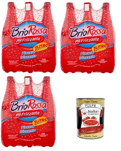 Brio Rossa Più Frizzante Gualdo Tadino 6 x 1Lt + Italian Gourmet polpa 400g Brio Rossa Più Frizzante Gualdo Tadino 6 x 1Lt + Italian Gourmet polpa 400g von Italian Gourmet E.R.