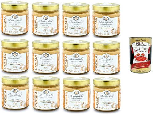 Brontedolci Crema Spalmabile ala'arancia Streichfähige Brotaufstrich orangencreme 12x 190g in Glas aus Sizilien + Italian Gourmet polpa 400g Brontedolci Crema Spalmabile ala'arancia Streichfähige Brotaufstrich orangencreme 12x 190g in Glas aus Sizilien + Italian Gourmet polpa 400g von Italian Gourmet E.R.