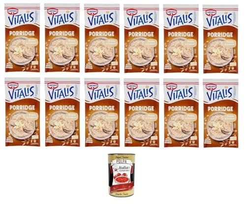 C. Vitalis Classic Porridge mit Haferflocken und zarter Bourbon-Vanille 12x 54g+ Italian Gourmet polpa 400g C. Vitalis Classic Porridge mit Haferflocken und zarter Bourbon-Vanille 12x 54g+ Italian Gourmet polpa 400g von Italian Gourmet E.R.