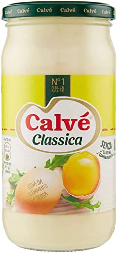 Calve Calvè Klassik Mayonnaise mayo classic Fritessoße Soße Sauce glass 500ml Calve Calvè Klassik Mayonnaise mayo classic Fritessoße Soße Sauce glass 500ml von Italian Gourmet E.R.