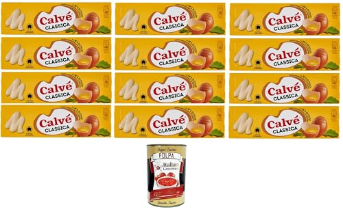 Calvé Calve Klassik Mayonnaise mayonaise Soße Sauce Mayo Imbiss Fritten 12x 150ml + Italian Gourmet polpa 400gr Calvé Calve Klassik Mayonnaise mayonaise Soße Sauce Mayo Imbiss Fritten 12x 150ml + Italian Gourmet polpa 400gr von Italian Gourmet E.R.