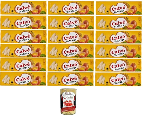 Calvé Calve Klassik Mayonnaise mayonaise Soße Sauce Mayo Imbiss Fritten 18x 150ml + Italian Gourmet polpa 400gr Calvé Calve Klassik Mayonnaise mayonaise Soße Sauce Mayo Imbiss Fritten 18x 150ml + Italian Gourmet polpa 400gr von Italian Gourmet E.R.