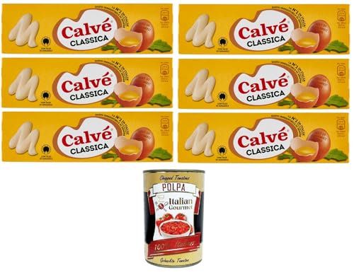 Calvé Calve Klassik Mayonnaise mayonaise Soße Sauce Mayo Imbiss Fritten 6x 150ml + Italian Gourmet polpa 400gr Calvé Calve Klassik Mayonnaise mayonaise Soße Sauce Mayo Imbiss Fritten 6x 150ml + Italian Gourmet polpa 400gr von Italian Gourmet E.R.