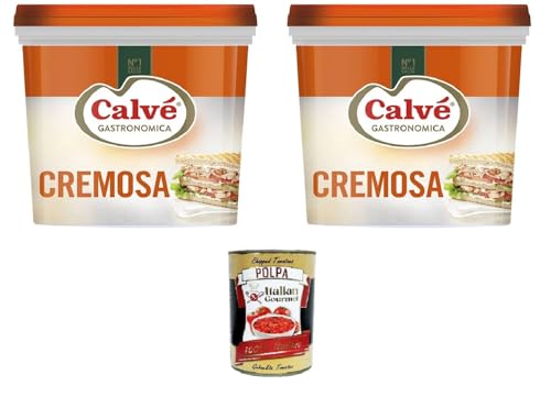 Calvè Cremige gastronomische Mayonnaise 2x5 kg Eimer + Italian Gourmet polpa 400g Calvè Cremige gastronomische Mayonnaise 2x5 kg Eimer + Italian Gourmet polpa 400g von Italian Gourmet E.R.