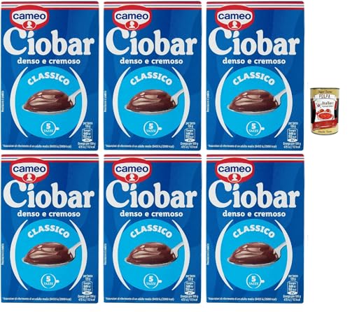 Cameo Ciobar Classico Kakao heiße schokolade istant chocolate 6x 125g schoko, istant hot chocolate + Italian Gourmet polpa 400g Cameo Ciobar Classico Kakao heiße schokolade istant chocolate 6x 125g schoko, istant hot chocolate + Italian Gourmet polpa 400g von Italian Gourmet E.R.