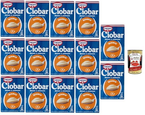 Cameo Ciobar Weiße Schokolade heiße schokolade istant chocolate 14x 105g schoko, istant white hot chocolate + Italian Gourmet polpa 400g Cameo Ciobar Weiße Schokolade heiße schokolade istant chocolate 14x 105g schoko, istant white hot chocolate + Italian Gourmet polpa 400g von Italian Gourmet E.R.