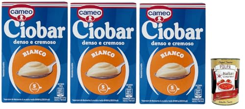 Cameo Ciobar Weiße Schokolade heiße schokolade istant chocolate 3x 105g schoko, istant white hot chocolate + Italian Gourmet polpa 400g Cameo Ciobar Weiße Schokolade heiße schokolade istant chocolate 3x 105g schoko, istant white hot chocolate + Italian Gourmet polpa 400g von Italian Gourmet E.R.