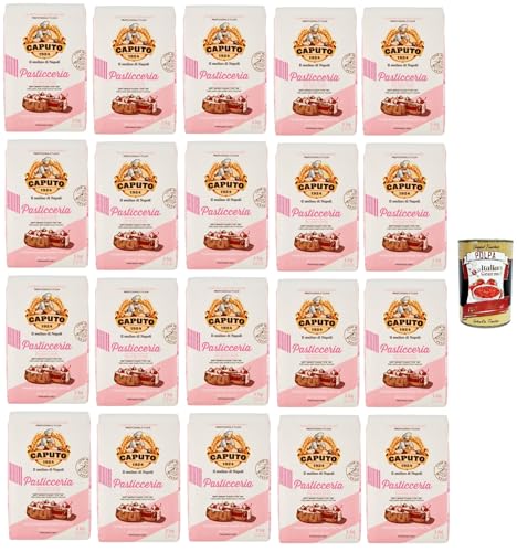 Caputo Pasticceria "00" weicher Weizenmehl, Ideal Mehl für die Herstellung von Gebäck, Torten, Schwammkuchen und Backkuchen, 20x 1 kg Italian Gourmet polpa 400g Caputo Pasticceria "00" weicher Weizenmehl, Ideal Mehl für die Herstellung von Gebäck, Torten, Schwammkuchen und Backkuchen, 20x 1 kg Italian Gourmet polpa 400g von Italian Gourmet E.R.