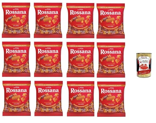 Caramelle Rossana ripene al caramello salato, Salat Karamell ausgestopfte Süßigkeiten gluten frei, 12x 150g Candies, italien Bonbon Lollies + Italian Gourmet polpa 400g Caramelle Rossana ripene al caramello salato, Salat Karamell ausgestopfte Süßigkeiten gluten frei, 12x 150g Candies, italien Bonbon Lollies + Italian Gourmet polpa 400g von Italian Gourmet E.R.