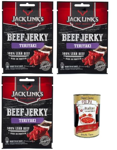 Carne bovina marinata in salsa Teriyaki getrocknetes Rindfleisch 3x 25g+ Italian Gourmet Polpa di Pomodoro 400g Carne bovina marinata in salsa Teriyaki getrocknetes Rindfleisch 3x 25g+ Italian Gourmet Polpa di Pomodoro 400g von Italian Gourmet E.R.