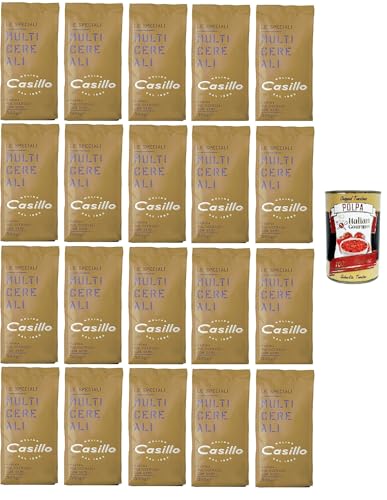 Casillo Le Speciali Farina Multicereali con Semi Mehrkornmehl mit Samen 20x500gr + Italian Gourmet polpa 400g Casillo Le Speciali Farina Multicereali con Semi Mehrkornmehl mit Samen 20x500gr + Italian Gourmet polpa 400g von Italian Gourmet E.R.