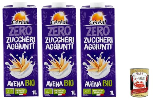 Céréal- bevanda vegetale Avena Haferdrink Ohne Zuckerzusatz 3x 1lt+ Italian Gourmet polpa 400g Céréal- bevanda vegetale Avena Haferdrink Ohne Zuckerzusatz 3x 1lt+ Italian Gourmet polpa 400g von Italian Gourmet E.R.
