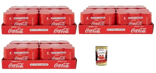 Coa Cola, Pure Erfrischung mit unverwechselbarem Coke Geschmack in der stylischen 72x 150ml Mini Dose + Italian Gourmet polpa 400g Coa Cola, Pure Erfrischung mit unverwechselbarem Coke Geschmack in der stylischen 72x 150ml Mini Dose + Italian Gourmet polpa 400g von Italian Gourmet E.R.