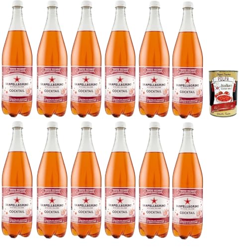 Cocktail Ingwer Bitter Aperitivo PET 1,2 l italienisches Softdrink, 12 Stück + Italian Gourmet polpa 400g Cocktail Ingwer Bitter Aperitivo PET 1,2 l italienisches Softdrink, 12 Stück + Italian Gourmet polpa 400g von Italian Gourmet E.R.