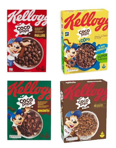 Coco Pops Testpaket , nuspriges Schokoladenmüsli Coco Pops Testpaket , nuspriges Schokoladenmüsli von Italian Gourmet E.R.