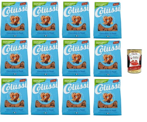 Colussi Biscotti Frollino con Cioccolato in Pezzi Butterkekse mit Schokoladenstückchen Kekse Biscuits 12x500g+ Italian Gourmet polpa 400g Colussi Biscotti Frollino con Cioccolato in Pezzi Butterkekse mit Schokoladenstückchen Kekse Biscuits 12x500g+ Italian Gourmet polpa 400g von Italian Gourmet E.R.