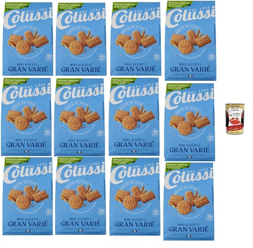 Colussi Gran varie', Mini biscotti, Oswego, Petit, Frühstück Miniaturkekse, butter kekse, biscuits 12x 650g + Italian Gourmet polpa 400g Colussi Gran varie', Mini biscotti, Oswego, Petit, Frühstück Miniaturkekse, butter kekse, biscuits 12x 650g + Italian Gourmet polpa 400g von Italian Gourmet E.R.