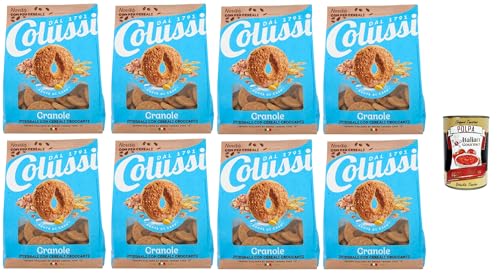 Colussi Granole Integrali con Cereali Croccanti, Kekse mit knusprigem Müsli, Vollkeber -Kekse, vollkorn biscuits cookies, 8x 500 g + Italian Gourmet polpa 400g Colussi Granole Integrali con Cereali Croccanti, Kekse mit knusprigem Müsli, Vollkeber -Kekse, vollkorn biscuits cookies, 8x 500 g + Italian Gourmet polpa 400g von Italian Gourmet E.R.