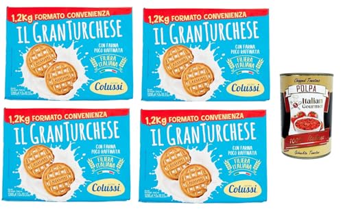 Colussi Granturchese Das Keks-Convenience-Format 4x 1.2kg+ Italian Gourmet polpa 400g Colussi Granturchese Das Keks-Convenience-Format 4x 1.2kg+ Italian Gourmet polpa 400g von Italian Gourmet E.R.