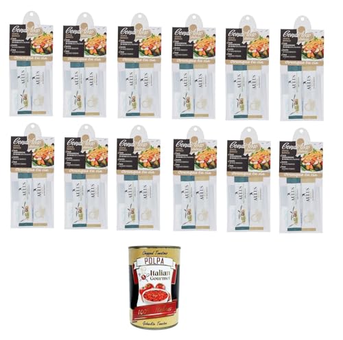 CondiAmo Italiano- Einzeldosis-Gewürz , 12 Packungen + Italian Gourmet Polpa di Pomodoro 400g CondiAmo Italiano- Einzeldosis-Gewürz , 12 Packungen + Italian Gourmet Polpa di Pomodoro 400g von Italian Gourmet E.R.