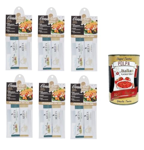 CondiAmo Italiano- Einzeldosis-Gewürz , 6 Packungen + Italian Gourmet Polpa di Pomodoro 400g CondiAmo Italiano- Einzeldosis-Gewürz , 6 Packungen + Italian Gourmet Polpa di Pomodoro 400g von Italian Gourmet E.R.
