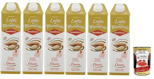 Condorelli Bevanda dolce alla mandorla, almond drink, Erfrischendes Mandelgetränk, soft drink 6x 1lt + Italian Gourmet polpa 400g Condorelli Bevanda dolce alla mandorla, almond drink, Erfrischendes Mandelgetränk, soft drink 6x 1lt + Italian Gourmet polpa 400g von Italian Gourmet E.R.