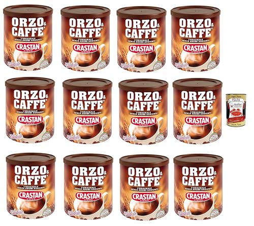 Crastan, Orzo & Caffè, Preparato Solubile, Gerste und Kaffee, Löslich vorbereitet, Gerste Getreidekaffee Kaffee 12x 120g + Italian Gourmet polpa 400g Crastan, Orzo & Caffè, Preparato Solubile, Gerste und Kaffee, Löslich vorbereitet, Gerste Getreidekaffee Kaffee 12x 120g + Italian Gourmet polpa 400g von Italian Gourmet E.R.