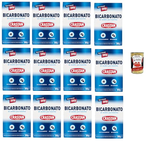 Crastan Bicarbonato di sodio purissimo reines Natriumbicarbonat für den Heimgebrauch und für Lebensmittel 12x 300g + Italian Gourmet polpa 400g Crastan Bicarbonato di sodio purissimo reines Natriumbicarbonat für den Heimgebrauch und für Lebensmittel 12x 300g + Italian Gourmet polpa 400g von Italian Gourmet E.R.