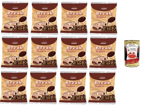 Crispo Break Coffee Break Kaffeebeutel Mit Kaffee gefülltes Schokoladendragee 12x 90g + Italian Gourmet polpa 400g Crispo Break Coffee Break Kaffeebeutel Mit Kaffee gefülltes Schokoladendragee 12x 90g + Italian Gourmet polpa 400g von Italian Gourmet E.R.