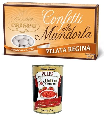 Crispo- Confetti alla Mandorla "Pelata Regina" Bianchi Mandeldragees Weiße „Pelata Regina“ 1kg+ Italian Gourmet polpa 400g Crispo- Confetti alla Mandorla "Pelata Regina" Bianchi Mandeldragees Weiße „Pelata Regina“ 1kg+ Italian Gourmet polpa 400g von Italian Gourmet E.R.