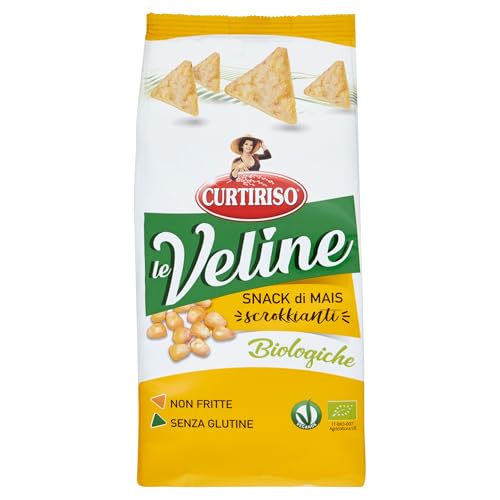 Curtiriso Le Veline Snack di Mais Scrokkinati Biologico Bio-Mais-Snacks 100g von Italian Gourmet E.R.