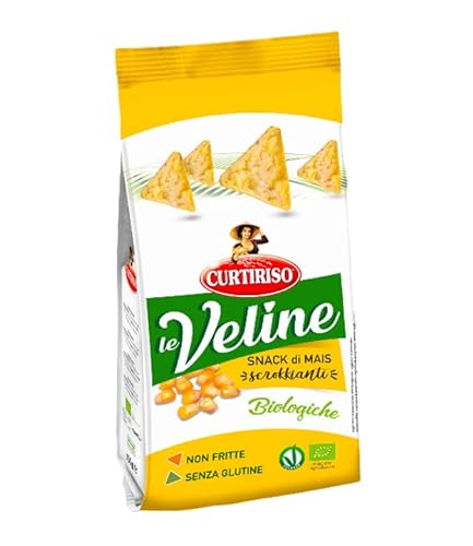 Curtiriso Le Veline Snack di Mais Scrokkinati Biologico Bio-Mais-Snacks 100g von Italian Gourmet E.R.