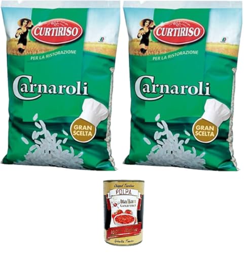 Curtiriso Per la Ristorazione Riso Carnaroli Für die Gastronomie: Carnaroli-Reis 2x5kg+ Italian gourmet polpa 400g Curtiriso Per la Ristorazione Riso Carnaroli Für die Gastronomie: Carnaroli-Reis 2x5kg+ Italian gourmet polpa 400g von Italian Gourmet E.R.