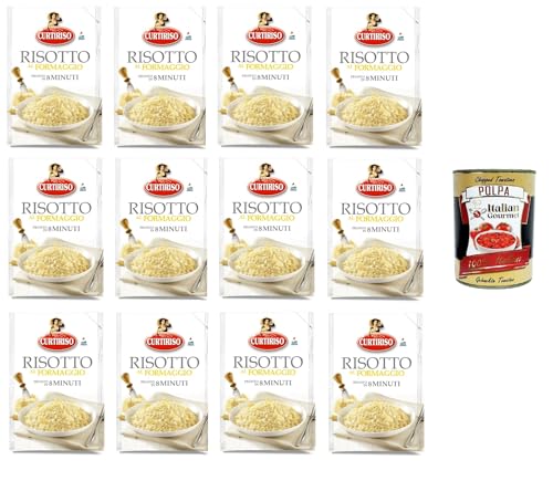 Curtiriso Risotto alla Parmigiana-Formaggio pronto in 8 minuti Parmigiana-Käse-Risotto ist in 8 Minuten fertig 12x175gr + Italian gourmet polpa 400g Curtiriso Risotto alla Parmigiana-Formaggio pronto in 8 minuti Parmigiana-Käse-Risotto ist in 8 Minuten fertig 12x175gr + Italian gourmet polpa 400g von Italian Gourmet E.R.