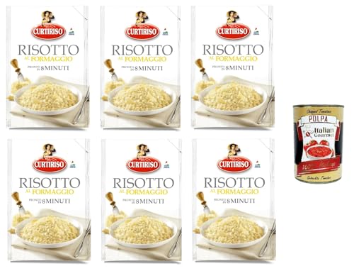 Curtiriso Risotto alla Parmigiana-Formaggio pronto in 8 minuti Parmigiana-Käse-Risotto ist in 8 Minuten fertig 6x175gr + Italian gourmet polpa 400g Curtiriso Risotto alla Parmigiana-Formaggio pronto in 8 minuti Parmigiana-Käse-Risotto ist in 8 Minuten fertig 6x175gr + Italian gourmet polpa 400g von Italian Gourmet E.R.