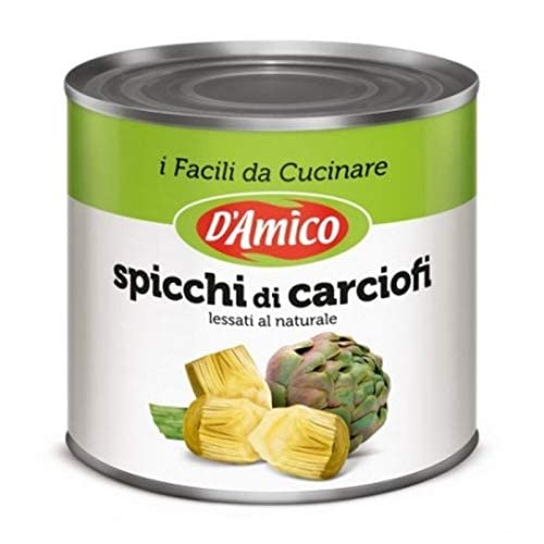 D'Amico Carciofi a Spicchi Artischocken in Keilen 2500g Dose von Italian Gourmet E.R.